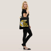 Bump Set Spike Repat Volleyball Funny Tote Bag (Op model)