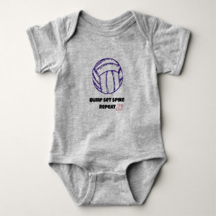 Bump Set Spike Repat Volleyball T-Shirt