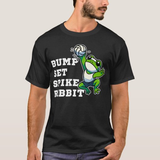 Bump, Set, Spike, Ribbit T-shirt (Voorkant)