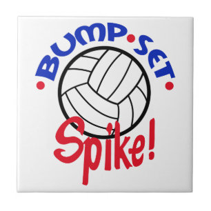 Bump Set Spike Tegeltje