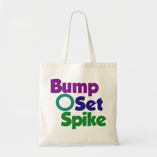 Bump Set Spike Tote Bag (Voorkant)