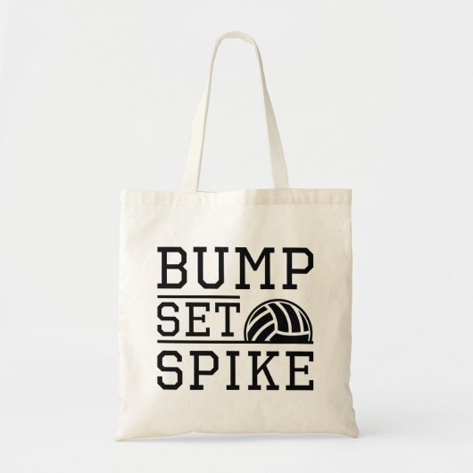 Bump Set Spike Tote Bag (Voorkant)