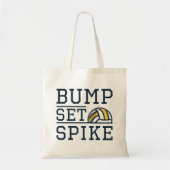 Bump Set Spike Tote Bag (Voorkant)