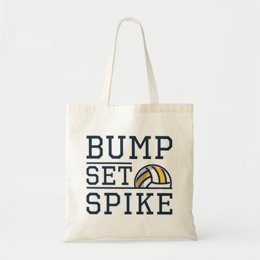 Bump Set Spike Tote Bag (Voorkant)