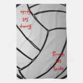 Bump Set Spike Volleyball Theedoek (Verticaal)