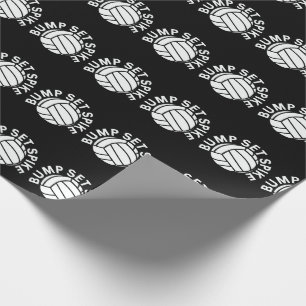 Bump Ske volleybalteam Cadeaupapier