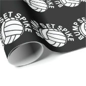 Bump Ske volleybalteam Cadeaupapier (Rol Hoek)