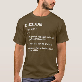 Bumpa Definition T Funny Fathers Day Gift T-shirt