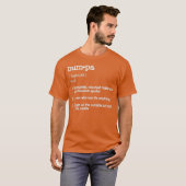 Bumpa Definition    TFathers Day Gift T-shirt (Voorkant volledig)