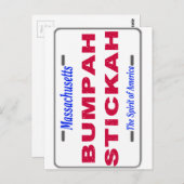 Bumpah Stickah Briefkaart (Voorkant / Achterkant)