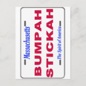 Bumpah Stickah Briefkaart (Voorkant)