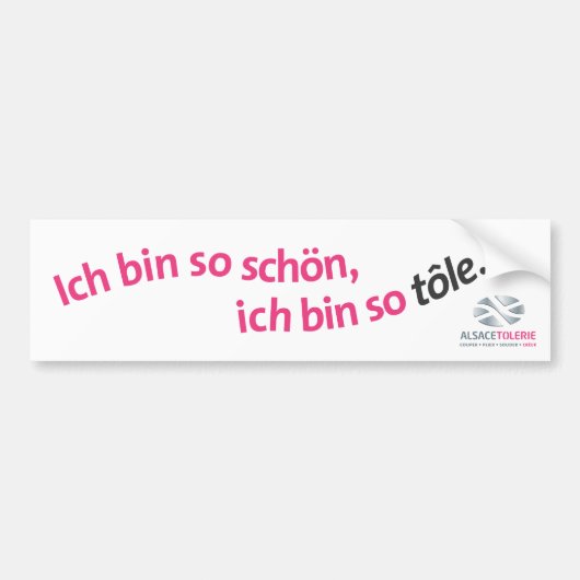 Bumper Anton Bumpersticker (Voorkant)