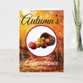 "Bumper Apple Harvest Bedankt" (Voorkant)