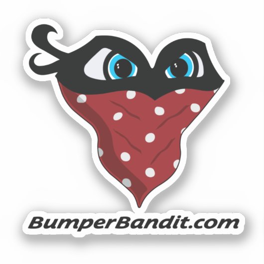Bumper Bandit Sticker (Voorkant)