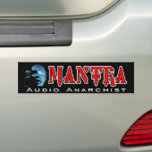 bumper bumpersticker (Op auto)