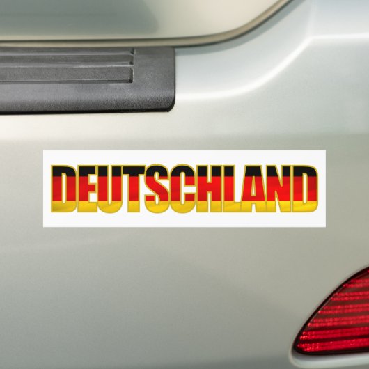 bumper bumpersticker (Op auto)