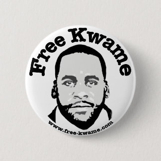Bumper Button "Free Kwame"