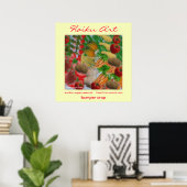 Bumper Crop Haiku Art Print (Thuiskantoor)