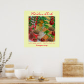 Bumper Crop Haiku Art Print (Keuken)