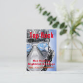 Bumper Cyborg Cool Unique Visitekaartje (Staand voorkant)