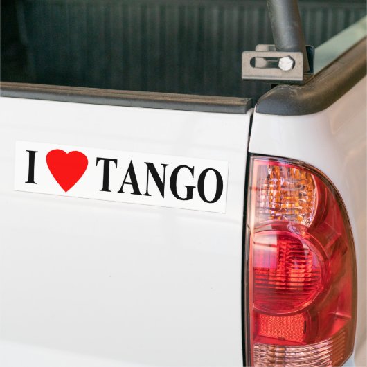 bumper in hart tango bumpersticker (Op Truck)