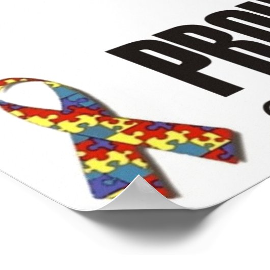 bumper leraar autisme 1 poster (Hoek)