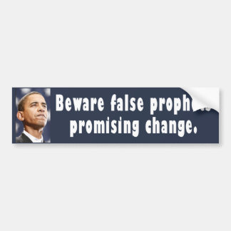 BUMPER obama 01 Bumpersticker