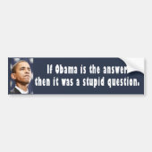 BUMPER obama 02 Bumpersticker (Voorkant)
