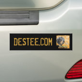 Bumper opspreken bumpersticker (Op auto)