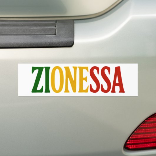 Bumper sticker (Op auto)
