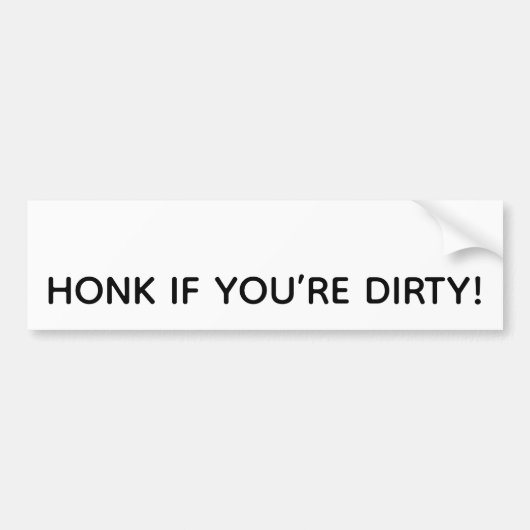 Bumper Sticker (Voorkant)