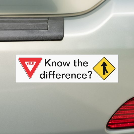 Bumper Sticker (Op auto)