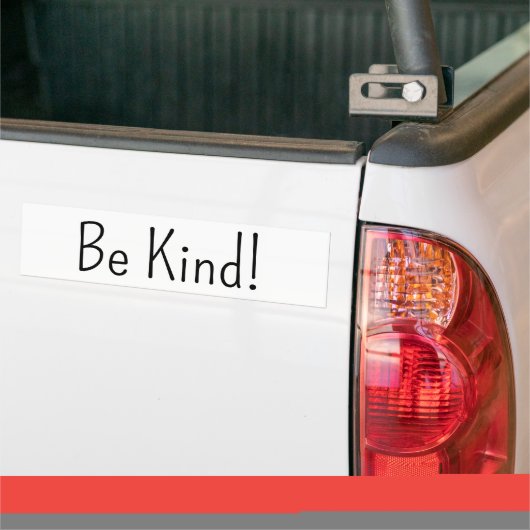 Bumper Sticker Be Kind! (Op Truck)