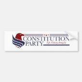 Bumper Sticker, Constitution Party Bumpersticker (Voorkant)