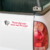 bumper_sticker_Goddank Bumpersticker (Op Truck)