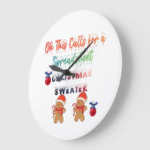 Bumper Sticker Grote Klok (Hoek)