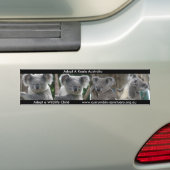 Bumper Sticker Koala Adopter Australië (Op auto)