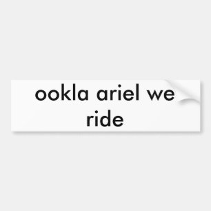 Bumper Sticker Sjabloon