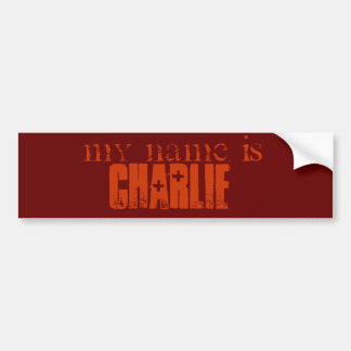 Bumper Sticker Sjabloon