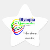 Bumper sticker - ster (Voorkant)