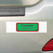 Bumper/venstergeneratie Y sticker (Op auto)