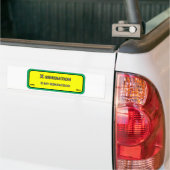 Bumper/venstersticker voor X-generatie Bumpersticker (Op Truck)