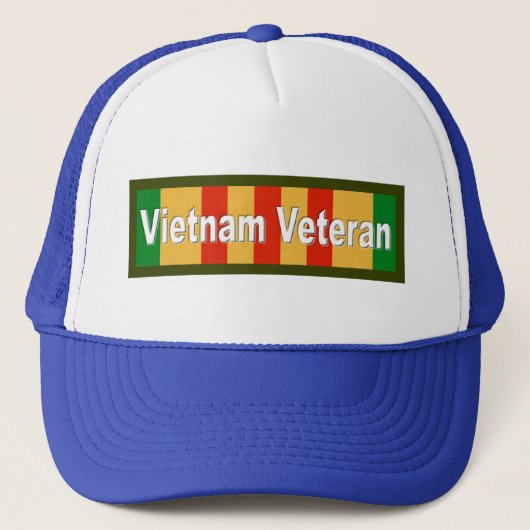 BUMPER vietnam veteran 222 Trucker Pet (Voorkant)
