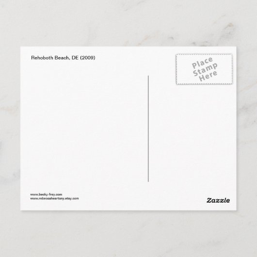 Bumperauto's van het loopvlak briefkaart (Achterkant)