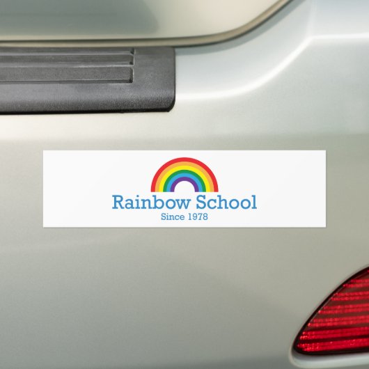 Bumpersticker (Op auto)
