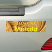Bumpersticker (Op auto)