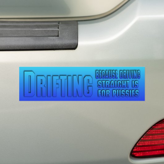 bumpersticker (Op auto)