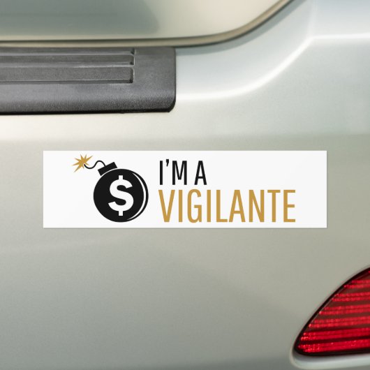 Bumpersticker (Op auto)