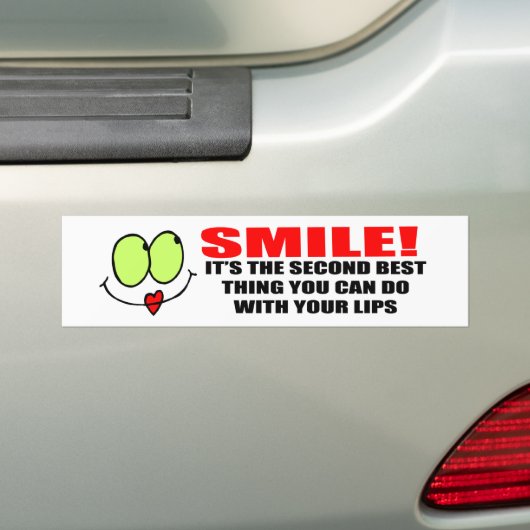 Bumpersticker (Op auto)