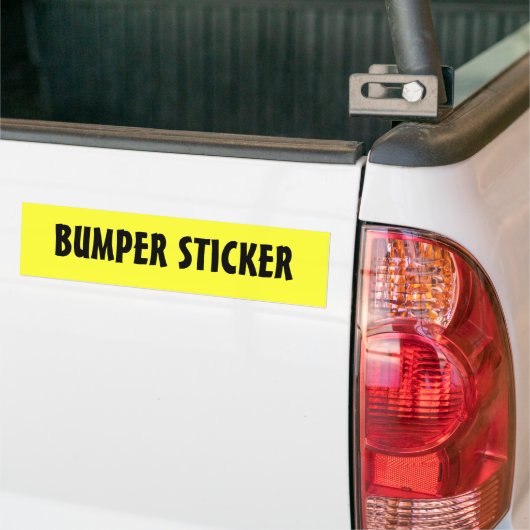 Bumpersticker (Op Truck)